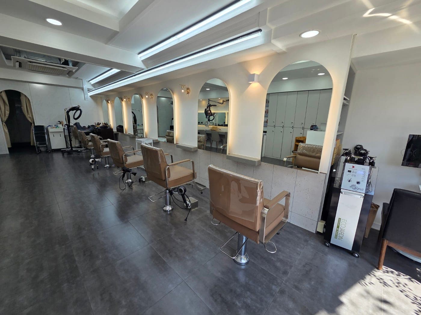 Interior do Parkjun Beauty Lab Seongsu